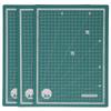 3Pcs Cutting Mat 2 Color and Side DIY A4 Model Cut Pad Paper Rubber Stamp Engraving Board