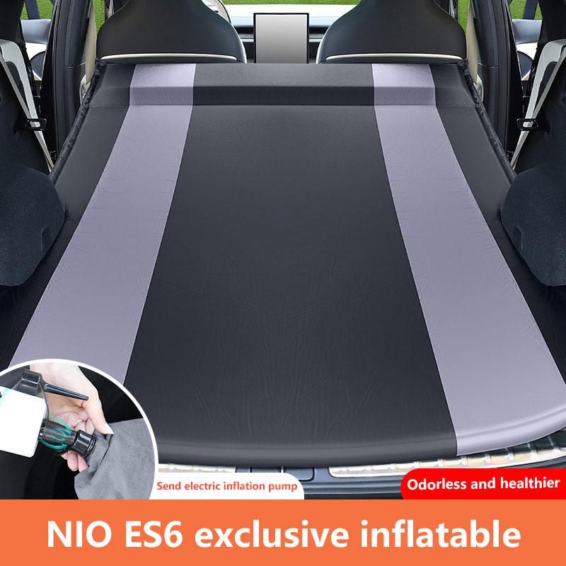 Car Travel Bed For NIO ES6 Inflatable Air Mattress Self-driving Tour Bed Outdoor Car Camping Accessories Trunk Sleeping Mat