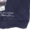 POLO RALPH LAUREN Long sleeve sweat trainer S Navy Bear logo Kid's Used