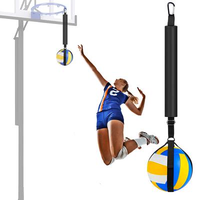Entrenador de remates para voleibol Entrenador de saques individuales para voleibol Banda de resistencia para voleibol de autoentrenamiento para principiantes Práctica del saque