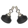 M8 M10 M12 Adjustable Leg Thread Type Adjustable Levelling Feet Swivel Base Articulating Leveling Legs Furniture Support Leg New