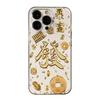 Get rich Gold foil Apple 16/15/14 mobile phone case iPhone13/12/11 soft case xs/xr niche new