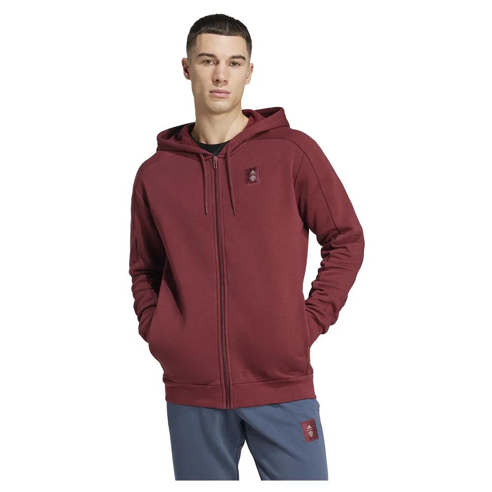 

adidas Толстовка с капюшоном Manchester United 24/25 SZN S