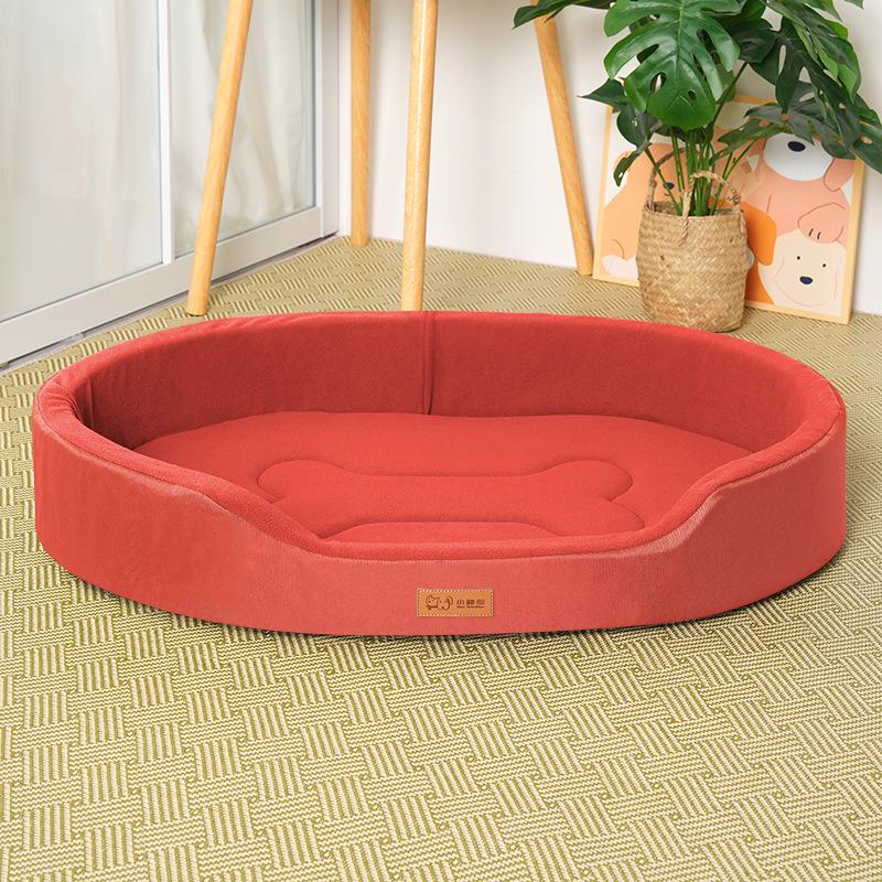 All-Season Moisture-Proof Dog Bed - Bite-Resistant Oxford Cloth Pet Mattress