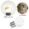 6 Packs E27 Led Bulb 1w 2w 3w Filament Edison Small Screw Ses Sbc Ac220v PC Milky Plastic Warm-white Bedroom Livingroom Lighting