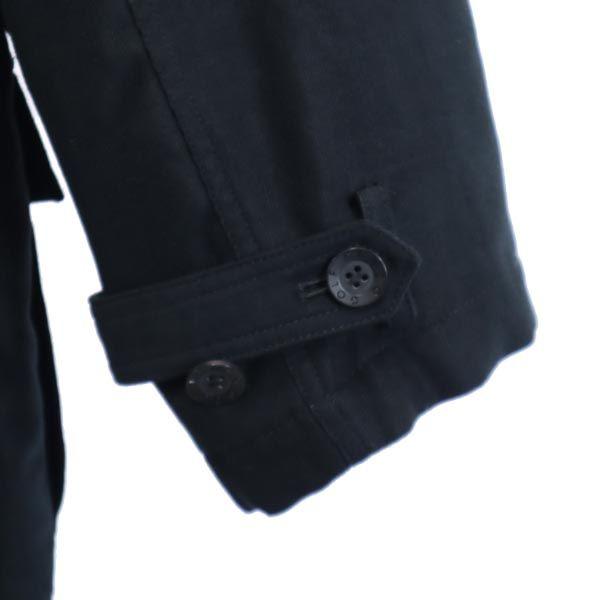 Kenzo Lata 90. Długi Stary płaszcz golfowy 3 czarny GOLF Męski Używany