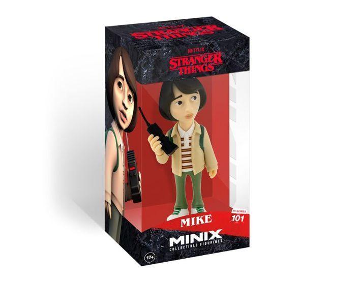 Figurine - minix - stranger things - mike - 12 cm - pvc haute qualité - licenciée officielle