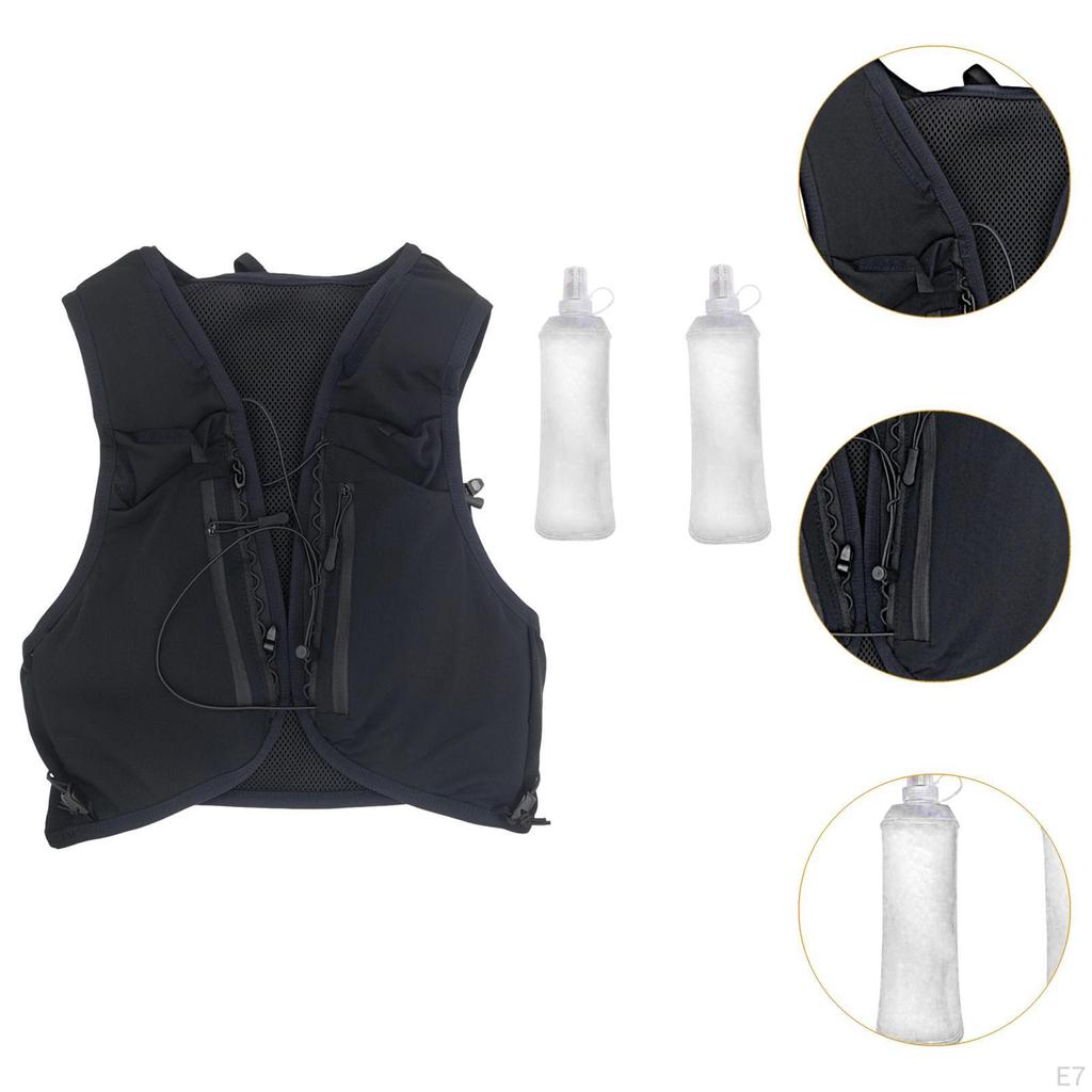 Σακίδιο Ενυδάτωσης για Άνδρες Γυναίκες με Τσέπες Τρέξιμο Πεζοπορία Αναρρίχηση