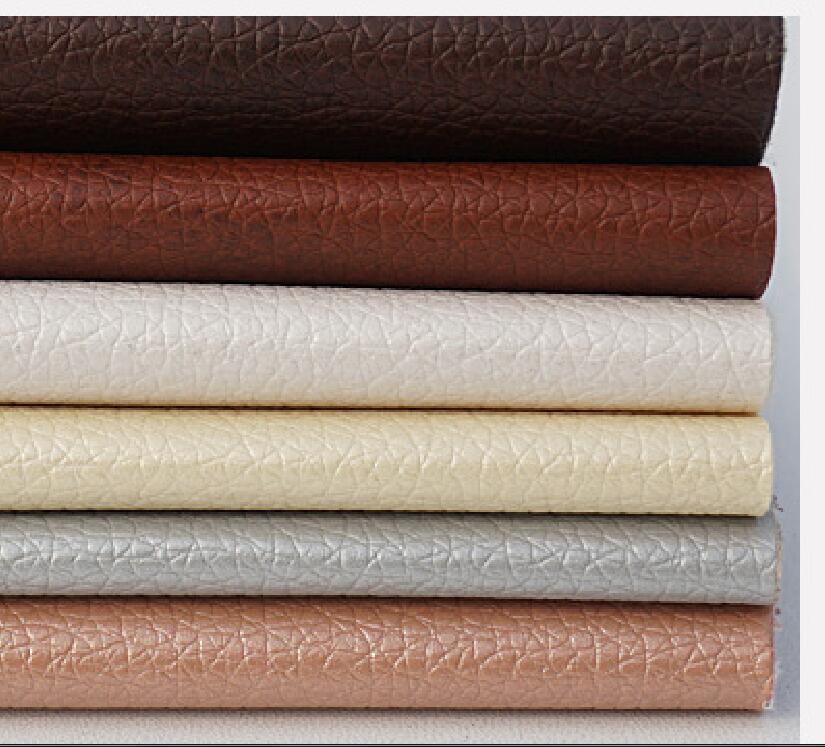 Embossed Car Seat Roll Stitching Synthetic China Stock Faux Leather Seat Fabric Upholstery Car Decoration
