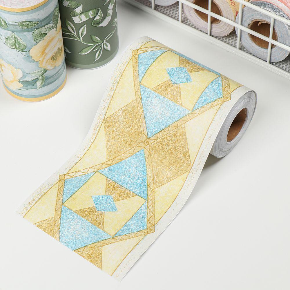 Vinyl Decals Self-adhesive Baseboard Waist Line Wallpaper Skirting Line Wall Border Stickers
