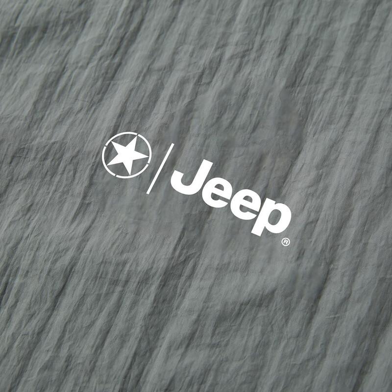 JEEP Men's UV Protection Ice Silk Hooded Outdoor Jacket