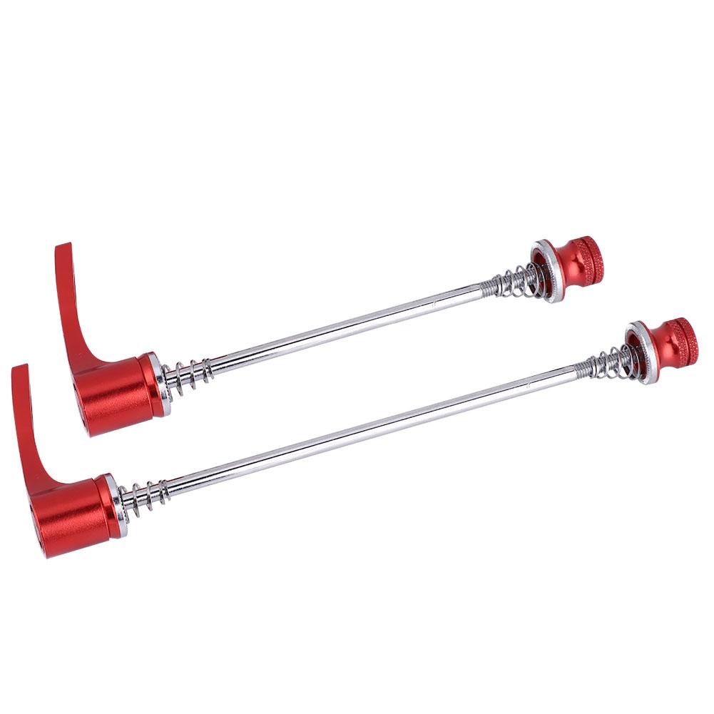 1 Pair   Quick Relse Skewers Axle Skewer 157MM 197MM for   Road Bike Black