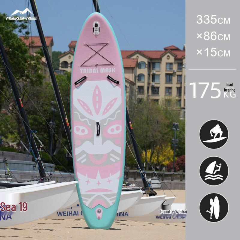 Lanko Inflatable Stand-Up Paddleboard for Racing and Surfing