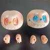 1 Set Diy Handmade Switching Emotions Labubu 3Rd Big Into Energy Vinyl Face Hand Foot Dolls Facial Accessories