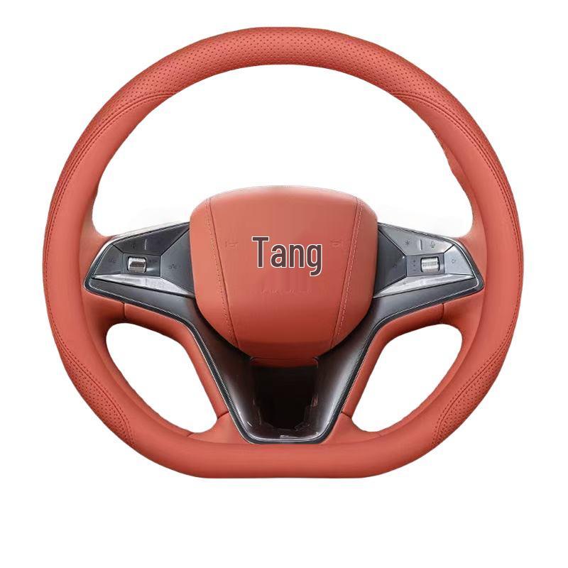 Husa Volan BYD Tang L: Piele Nappa, Anti-Alunecare, Accesoriu Interior DMI