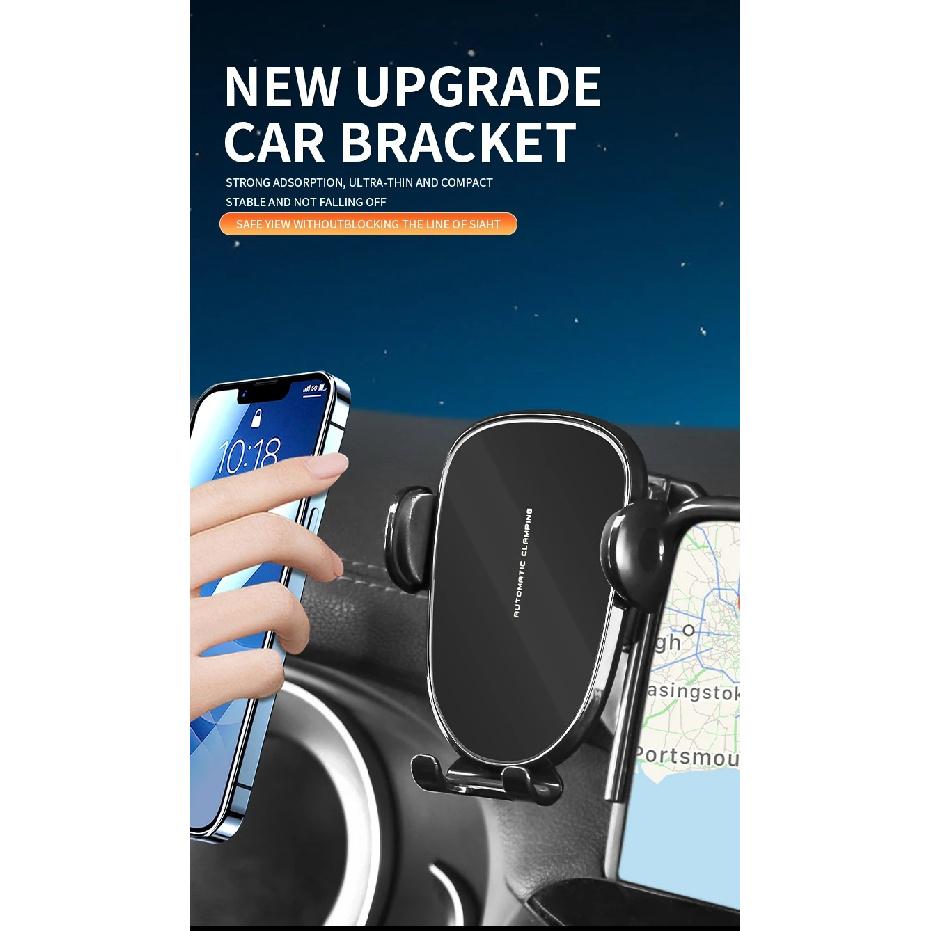 Car Phone Holder Screen for MG MG4 EV 2022-2024 Special Anti-Shake Mobile Phone Navigation Support Frame for Central Control Scr