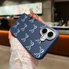 Einfarbige Schleifenmuster Matte Weiche Handyhülle Für iPhone 16 Pro Max 15 Plus 14 Pro 13 12 11 Schlanke TPU Ledertextur Stoßfeste Bumperabdeckung