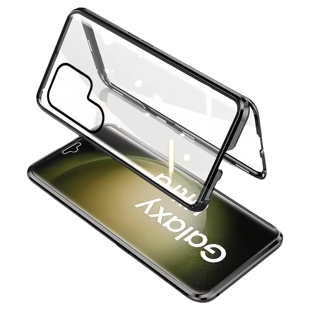 Geeignet für Samsung S25EDGE Magneto NOTE20 24FE Metall Magnetische Saug Anti Fall Schutzhülle