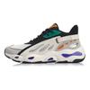 Li Ning Butterfly Shock Absorbing Non-Slip Wear-Resistant Low-Top Dad Shoes Men Sneakers Gray Black AGCN225-5