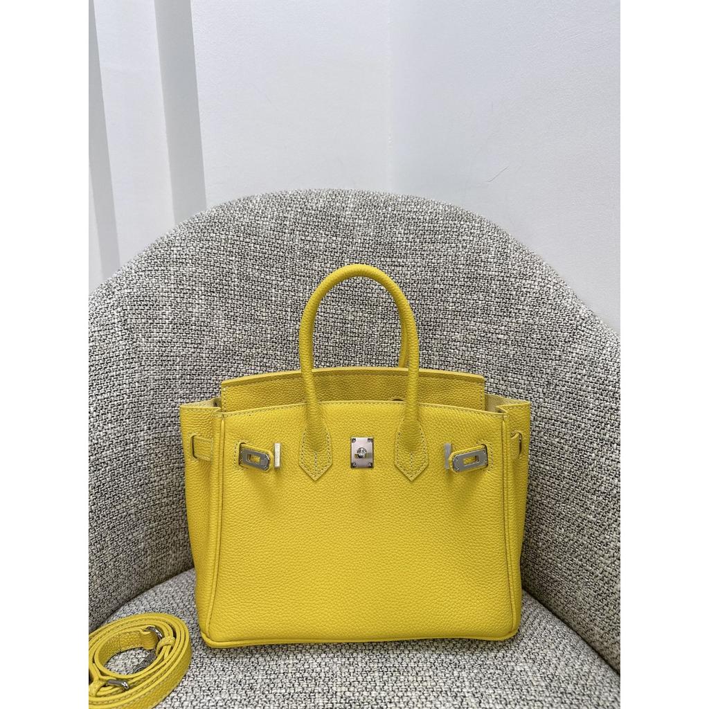 Togo primo strato pelle di mucca borsa platino motivo litchi fibbia argentata borsa a mano serratura di alta gamma borsa a tracolla messenger in pelle da donna