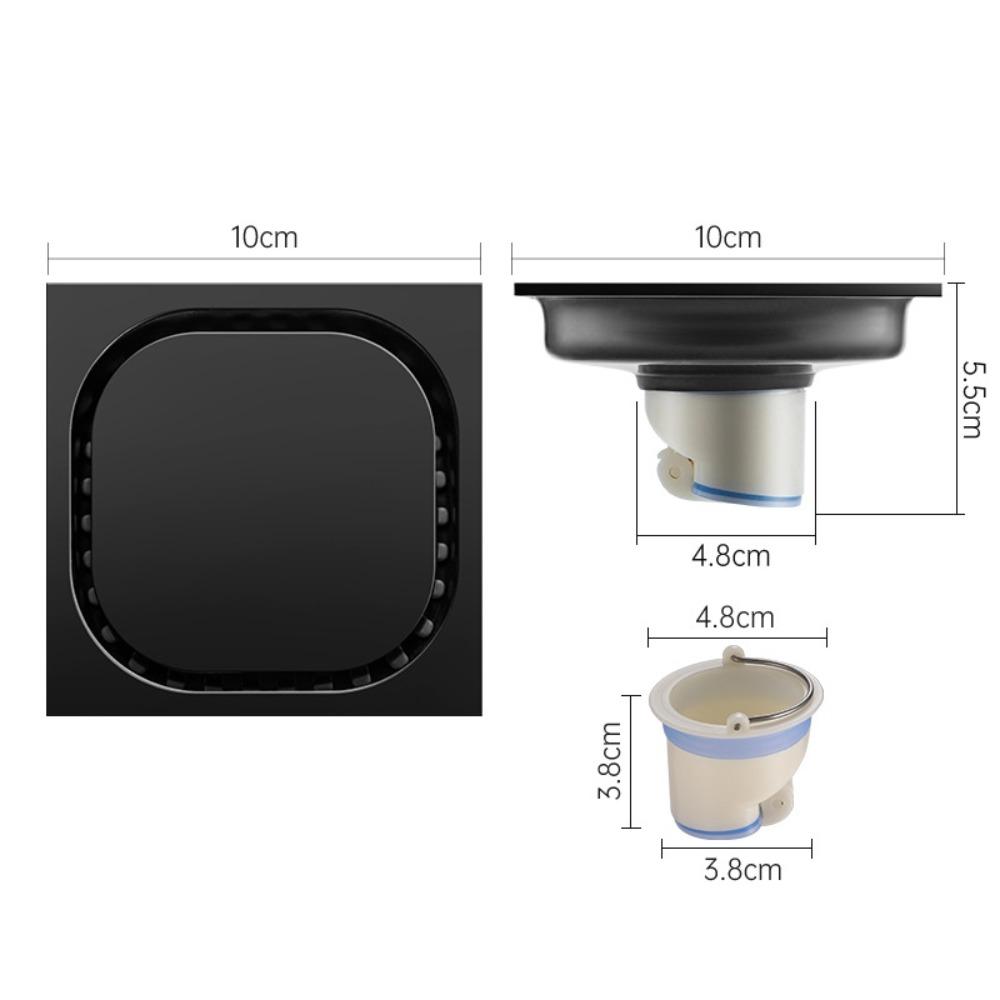 Insect-proof Floor Drain Anti-odor Drain Filter Sewer Shower Floor Drain  Toilet Style B
