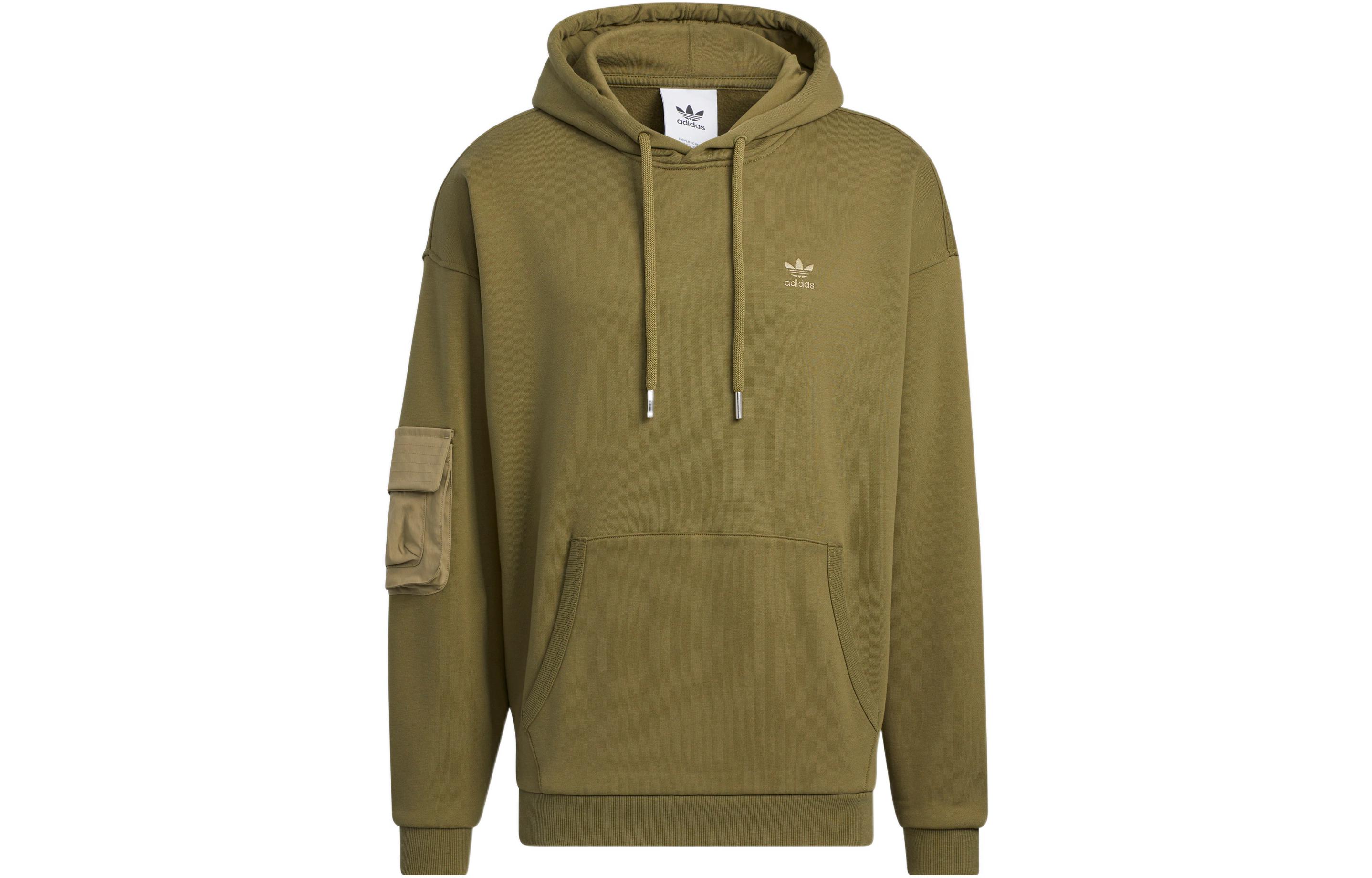 Adidas Originals WORKWEAR HOODIE Sweatshirt Men s Green IC8156 L
