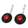 10 Inch Inflatable Boat Launching Wheels 600 LBS Capacity Removable Transom Launching Dolly Wheels Kit with Quick