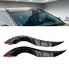 2 Pezzi Corni per Tetto Auto Modifica Unici Accattivanti Decorazione Esterna Auto Ornamento a Corno per SUV Berlina Hatchback