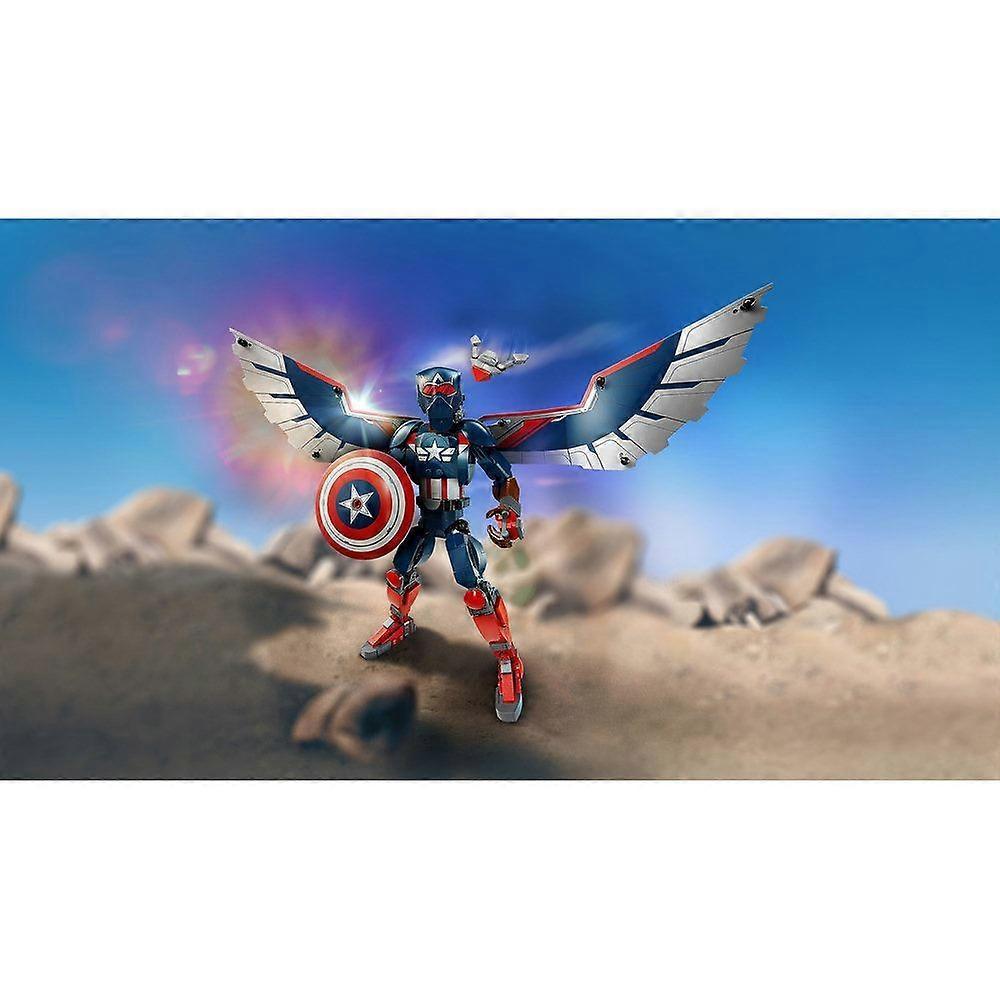 Marvel Super Heroes Captain America Construction Figure 76296