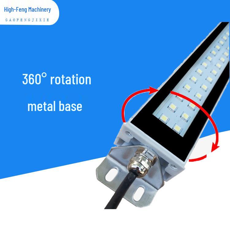 Waterproof & Oilproof LED CNC Machine Tool Light - Explosion-Proof, 220V/24V for Lathe Cabinets