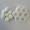 Candle Resin Silicone Mold Rose Peony Flower Aromatherapy Candle Gypsum Mold