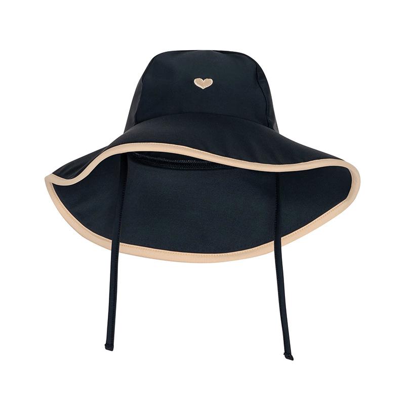 

Детская летняя шляпа от солнца 2025 Дания - Защитная шляпа для девочек для пляжа и моря M (Head circumference 50-52cm, 3-6 years) темно-синий