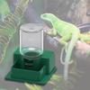 Automatic Reptile Water Dispenser Tortoise Waterer Habitat Decor Save Space Reptile Watering Bowl for Hamster Chameleon Gecko