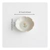 Flower Ceramic Plate, Appetizer Dessert Cute Tableware, Multifunctional Soup Spoon