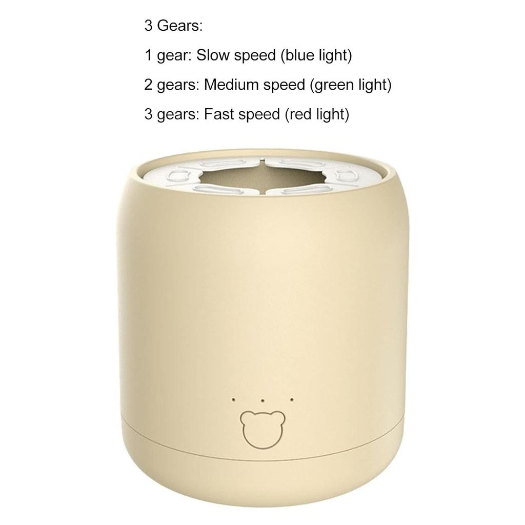 Baby Milk Bottle Shaker Automatic USB Charging Powdered Milk Electric Mixer Portable Low Noise Hands Milk Blender Mixer for Infant