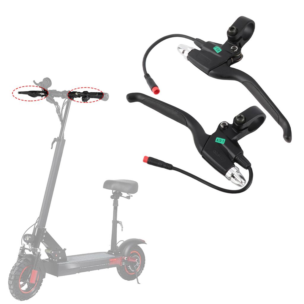 1 Pair Aluminum Alloy Right & Left Brake Lever Replacement for KUGOO M4 PRO 10 Inch Electric Scooters