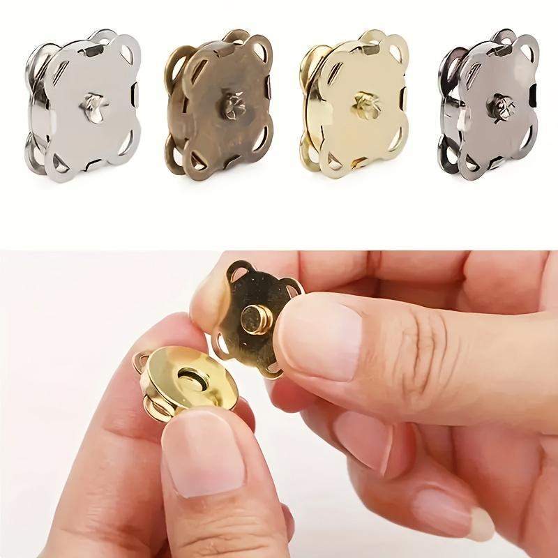 5 pairs Magnetic Sewing Button for Handbag Cloth DIY Bag Pushing Close Buckle Travel A