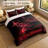 3Pcs Bedding Set Custom Name Text, 1 Sheet 2 Pillowcases Home Bed DecorA Nightmare On Elm Street Freddy Krueger