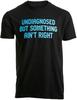 Niet Gediagnosticeerd Maar Er Klopt Iets Niet T-shirt Grappig Mentale Gezondheid Shirt Unisex Casual Korte Mouw Grafisch T-shirt Tops