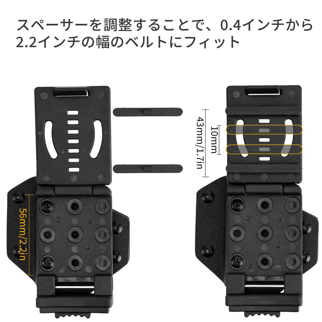 TACTICAL GEEK TX1 Sheath for LEATHERMAN EDC Sheath Adjustable Sheath with Back Clip for Not Black Multi-Tool Wave, Multi-Tool Holster, Belt,