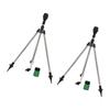 2Pcs Rotating Tripod Sprinkler 360 Degree Automatic Rotating Irrigation Watering Sprinkler Telescoping Tripod Sprinkler