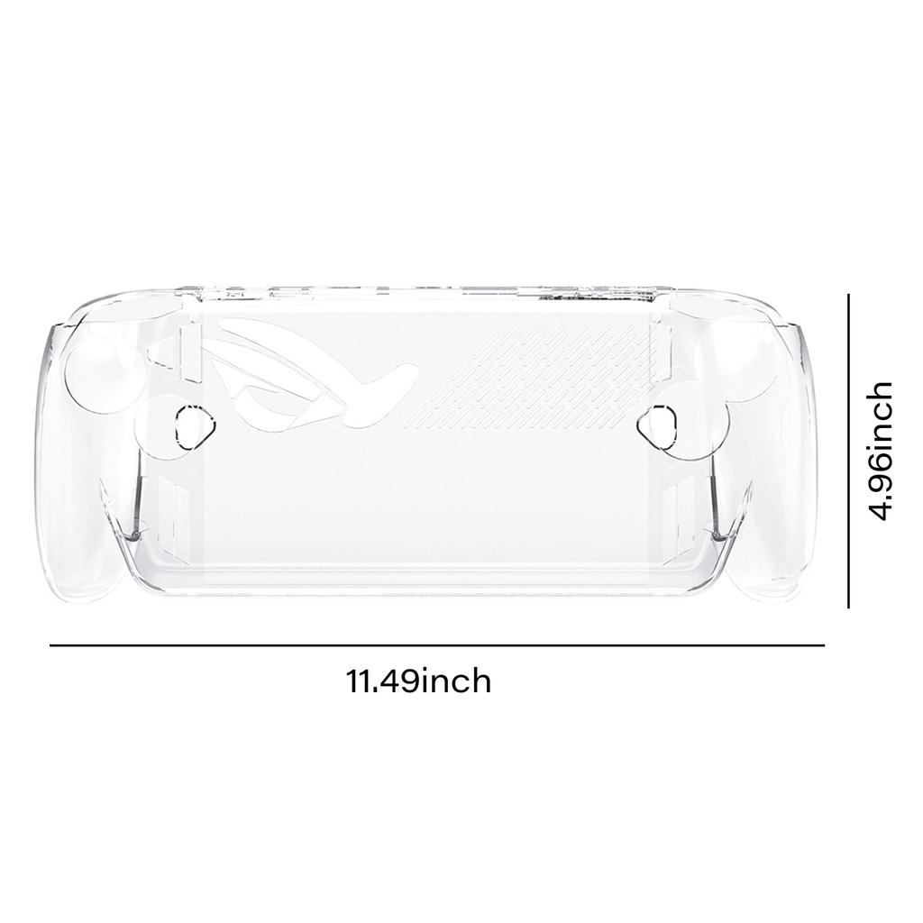 Transparent Case PC Hard Protector Shell For ROG Xbox Ally X Anti-Slip Anti-Drop Protective Cover Game Console Clear Skin Covers