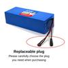 48V 13s5p 100ah Lithium Battery Pack 48v 100000mAh 250W-2000W Citycoco Motorized Scooter Batteries Built in 50A BMS