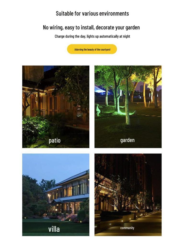 LED Solar Owl Garden Light - Outdoor Decorative Lawn and Landscape Ornament