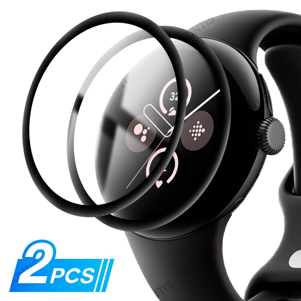 Screen Protector for Google Pixel Watch 3 41/45mm 3D Curved Screen Protector Ultra-HD Full Coverage Protective Film For Pixel Watch 4 41/45mm