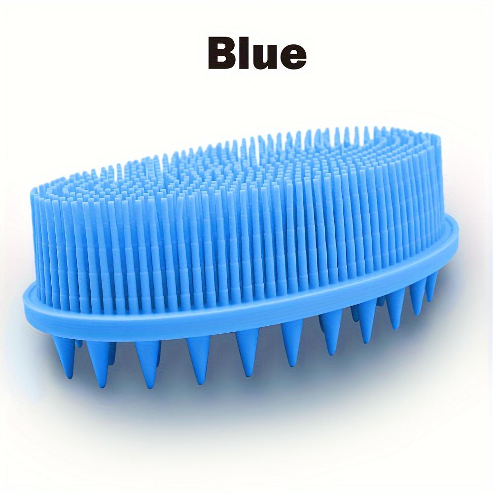2-in-1 Multifunctional Silicone Bath Brush, Bath Tool, Hair Washing Brush, Bath Brush, Head Massage Brush, Body Cleaning Double-sided Bath Brush