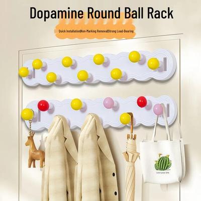 Crochets Adhésifs Dopamine Cloud - Sans Perçage, Crochets Solides pour Salle de Bain, Cuisine & Chambre (Neuf Crochets)