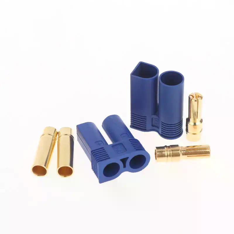 5/10Pcs Male And Female Gold Plated Banana Plug EC5 Connector Kit For RC Circuit Male Female Bullet Parts