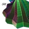 Spiral Visual Illusion Toy 3D Printed Fractal Fidget Star Stress Anxiety Relief Expanded Sensory Whirling Expandable Decompression Desk Accessory