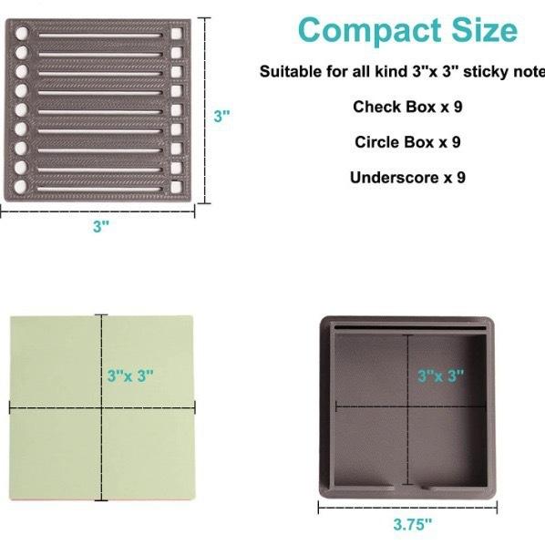 Note Postit Template